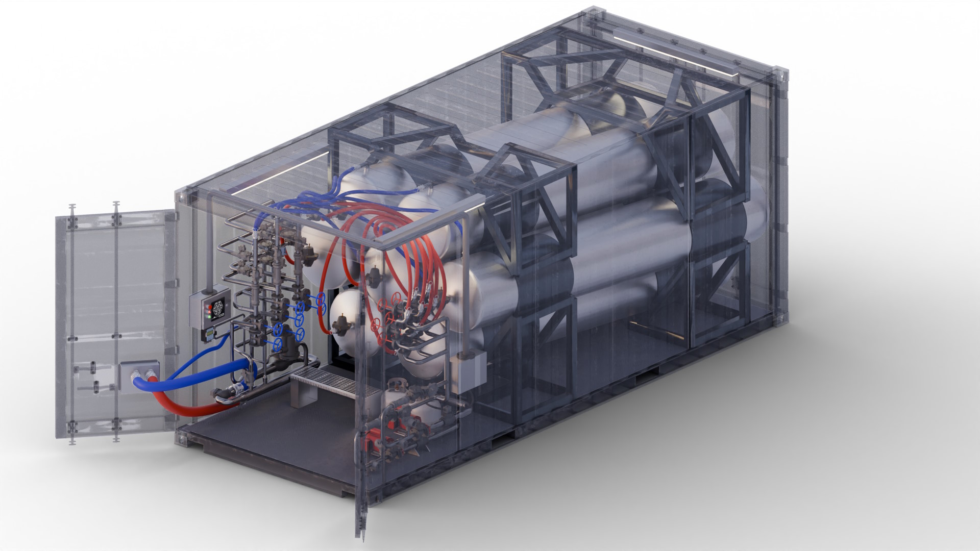 Oleava containerized polishing unit